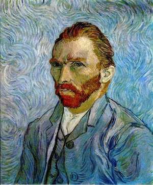 Obraz van Gogha - Autoportret